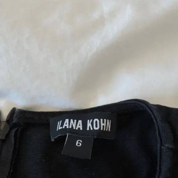 Ilana Kohn Short Sleeve Jumpsuit in Black Size 6 - Picture 5 of 6